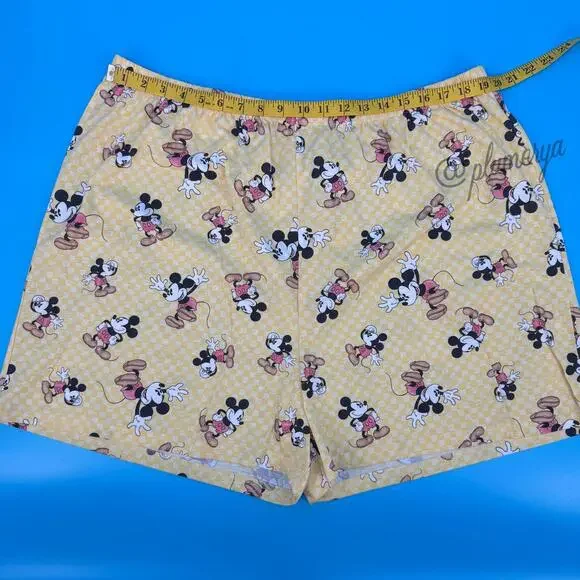 Disney Women's Vintage Y2K Plus Size Sleep Shorts Mickey Mouse Size XXXL NWT - Picture 3 of 8